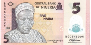 5 Naira(Polymer Issue) Banknote