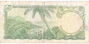Banknote from Antigua and Barbuda