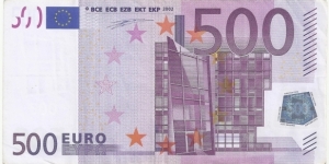 EU-BN 500 Euro 2002 (Germany)-2 Banknote