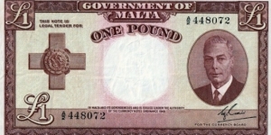 1 Pound - Printed by THOMAS DE LA RUE & COMPANY LIMITED  Banknote