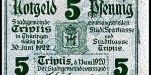 Notgeld
well-circulated Banknote