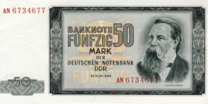 DDR 50 Mark Banknote