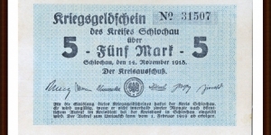 Notgeld
Schlochau Banknote