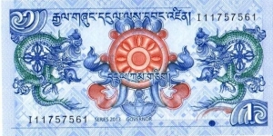 1 Ngultrum Banknote