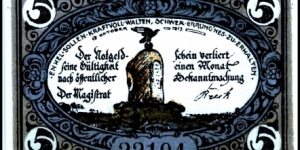 Notgeld: Freienwald Banknote