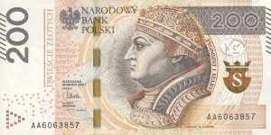 Poland 200 zlotych 2015 Banknote