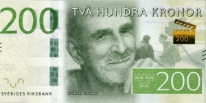 Sweden 200 kronor 2015 Banknote