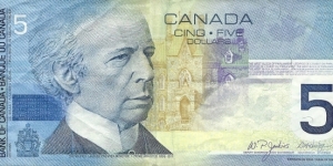 CANADA 5 Dollars 
2005 Banknote