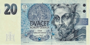 CZECHIA 20 Korun
1994 Banknote