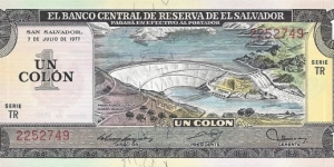 EL SALVADOR 1 Colon
1980 Banknote