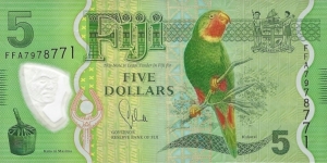 FIJI 5 Dollars
2012 Banknote