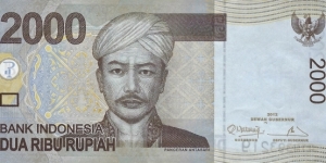 INDONESIA 2000 Rupiah
2012 Banknote