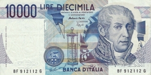 ITALY 10,000 Lire
1984 Banknote