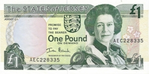JERSEY 1 Pound
2000 Banknote