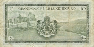 Banknote from Luxembourg