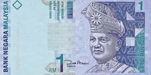 MALAYSIA 1 Ringgit
1998 Banknote