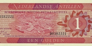 NETHERLANDS ANTILLES
1 Gulden
1970 Banknote