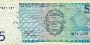 Banknote from Netherlands Antilles