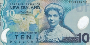 NEW ZEALAND 10 Dollars
2006 Banknote