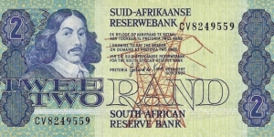 SOUTH AFRICA 2 Rand
1978 Banknote