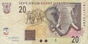 SOUTH AFRICA 20 Rand
2005 Banknote