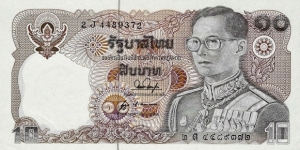 THAILAND 10 Baht
1980 Banknote
