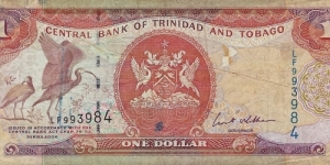 TRINIDAD AND TOBAGO
1 Dollar 2006 Banknote