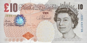 UNITED KINGDOM
10 Pounds 2004 Banknote
