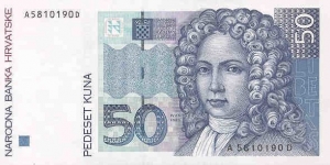 50 kn - Croatian kuna Banknote