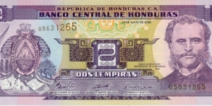2 L - Honduran lempira Banknote