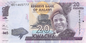20 MK - Malawian kwacha
 Banknote
