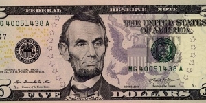 
5 $ - United States dollar Banknote