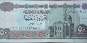
50 £ - Egyptian pound
Signature: Hisham Ramez Banknote