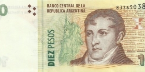 
10 $ - Argentine peso Banknote