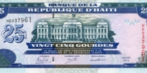 
25 G - Haitian gourde
 Banknote