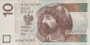 Poland 10 Złotych.
BP 4878260 Banknote