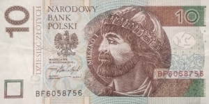 Poland 10 Złotych
BF 6058756 Banknote