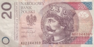 Poland 20 Złotych
AU 2344369 Banknote