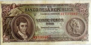 BANKNOTE-COLOMBIA-20-PESOS-1965-SERIE-O-8-DIGITS-REF-CO-507-USA-SELLER thumbnail 1
BANKNOTE-COLOMBIA-20-PESOS-1965-SERIE-O-8-DIGITS-REF-CO-507-USA-SELLER thumbnail 2
Have one to sell? Sell now- Have one to sell?
BANKNOTE COLOMBIA 20 PESOS 1965 SERIE O 8 DIGITS REF CO-507 FOR SALE Banknote