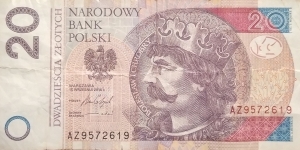 Poland 20 Złotych
AZ 9572619 Banknote