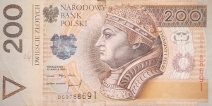 Poland 200 Złotych
DG 0788691 Banknote