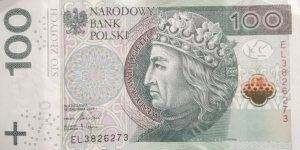 Poland 100 Złotych
EL 3826273 Banknote