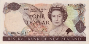 P-169a One Dollar (Hardie) Banknote