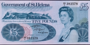 P-7b Five Pounds (correct spelling) Banknote