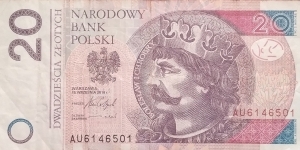 Poland 20 Złotych
AU 6146501 Banknote