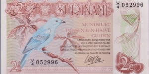 P-119 2.5 Gulden Banknote