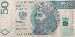 Poland 50 Złotych
AR 4182251 Banknote