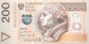 Poland 200 Złotych
DO 6044015 Banknote