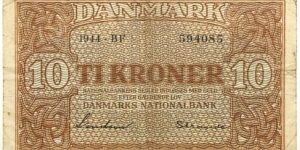 10 Kroner Banknote