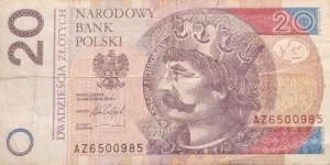 Poland 20 Złotych
AZ 6500985 Banknote